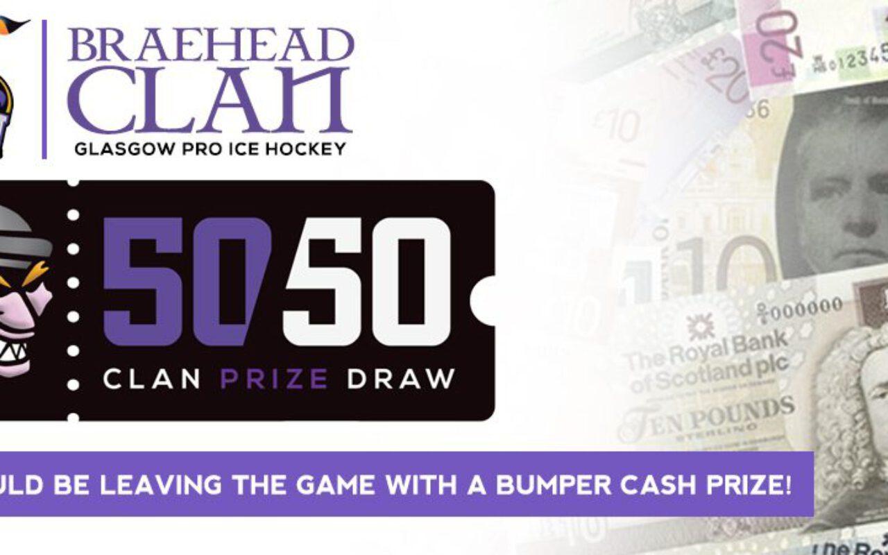 GAME DAY: 50/50 – Leave with a bumper cash prize THIS FRIDAY!