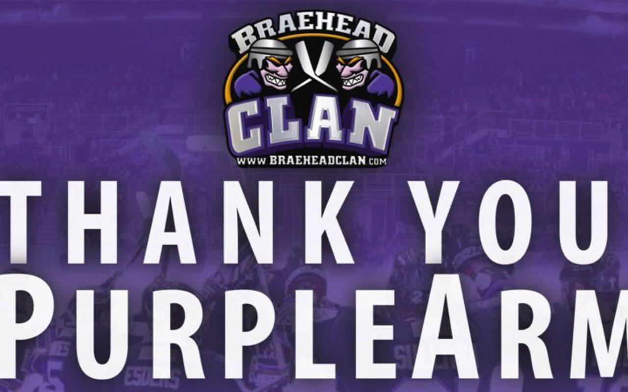 STATEMENT: Thank you to the Purple Army!