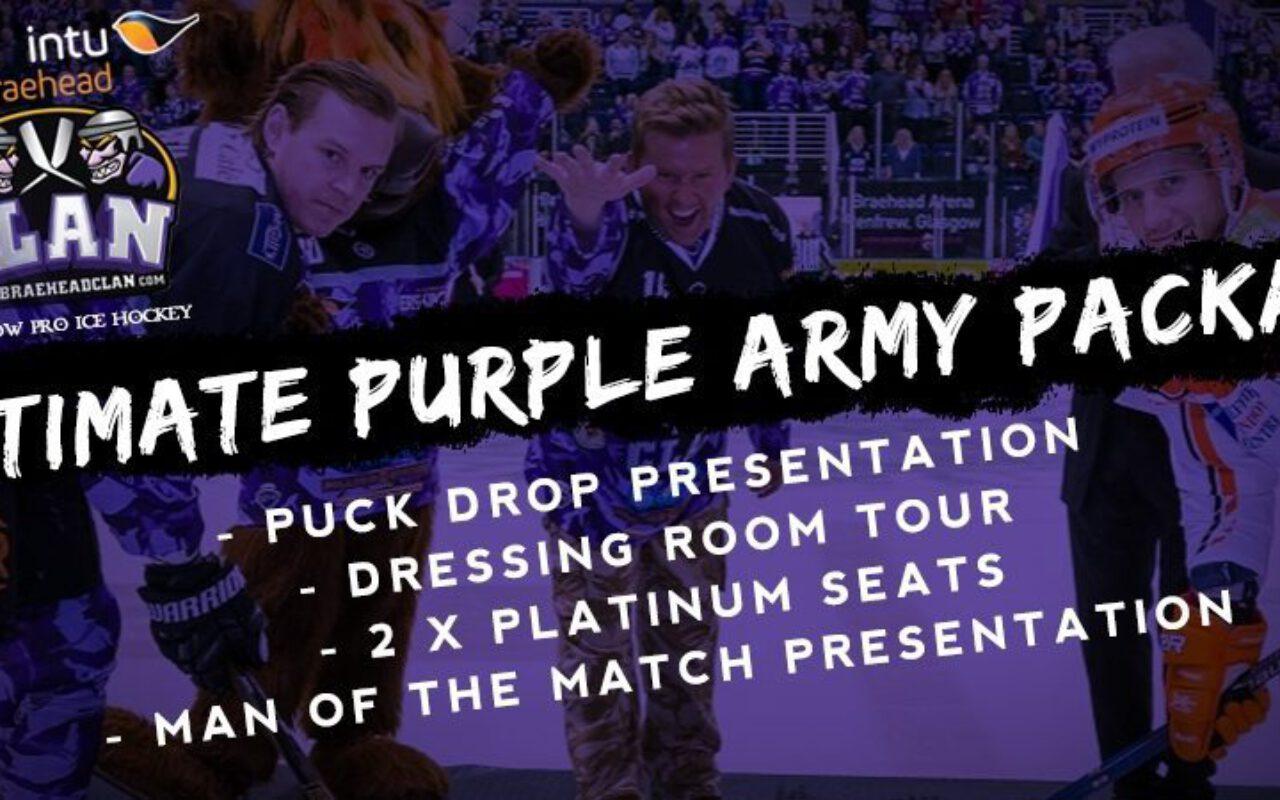 NEWS: Book your Ultimate Purple Army Package!