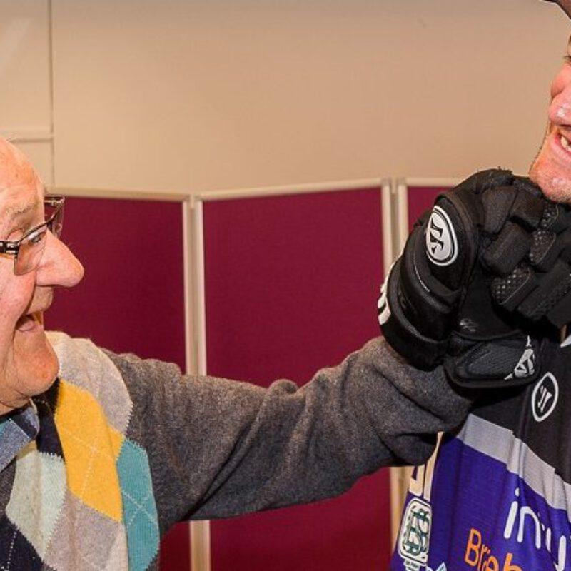 CLAN SHOW: Clan visit the Erskine charity for their centenary