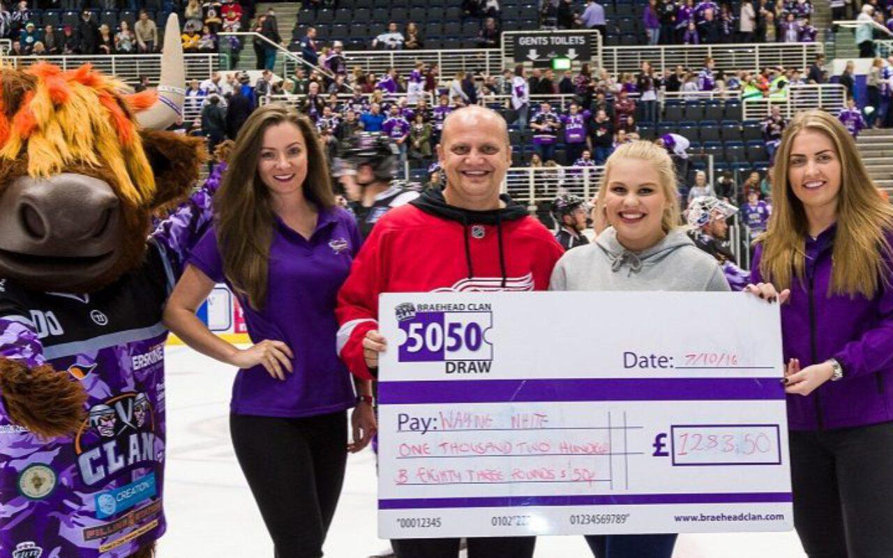 GAME DAY: 50/50 – Leave with a bumper cash prize THIS SATURDAY!