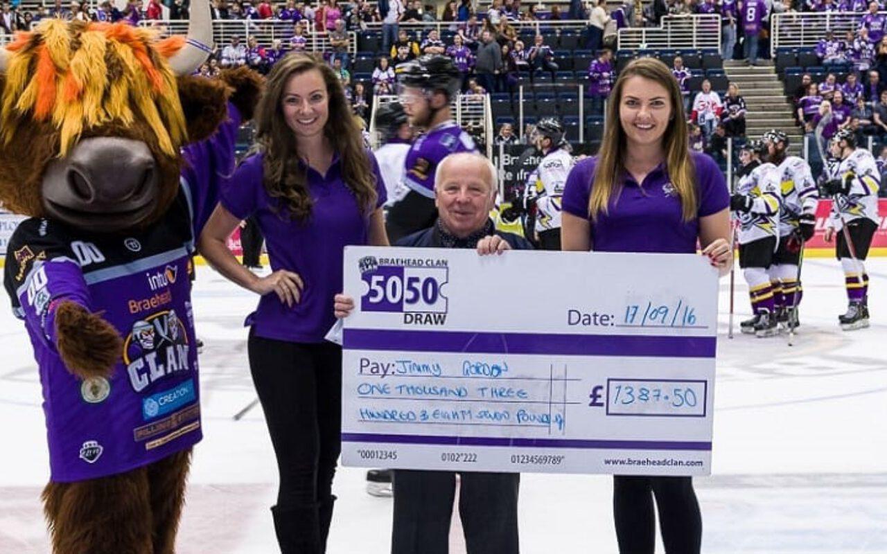 GAME DAY: 50/50 – Leave with a bumper cash prize THIS WEDNESDAY!