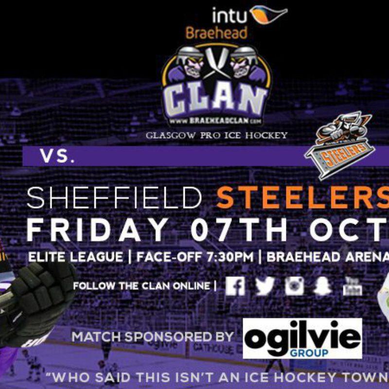 NEXT HOME GAME: Clan v Steelers NEXT FRIDAY, get your tickets TODAY!
