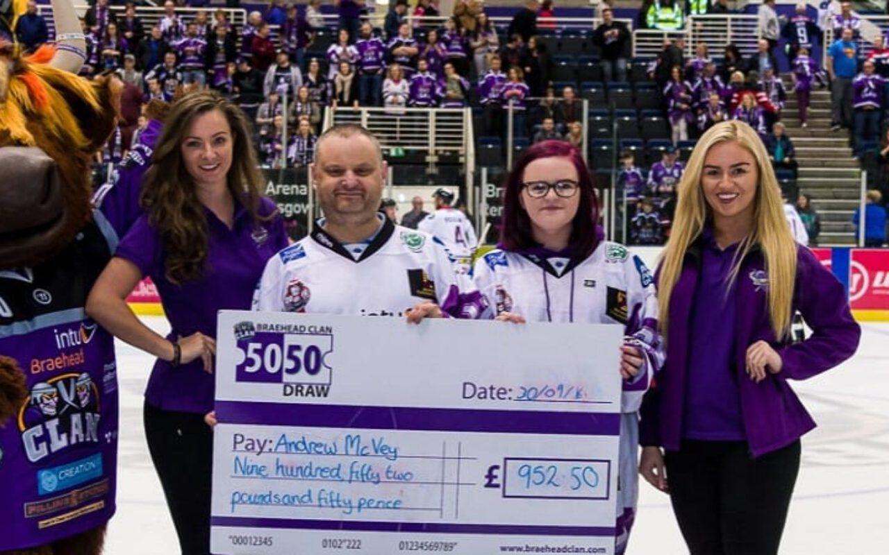 GAME DAY: 50/50 – Leave with a bumper cash prize!