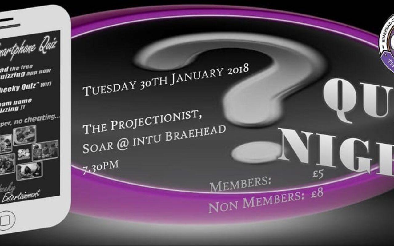EVENT: OSC Quiz Night at The Projectionist