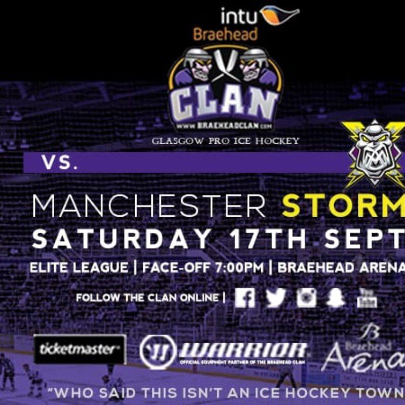 NEXT HOME GAME: There’s a Storm coming NEXT SATURDAY!