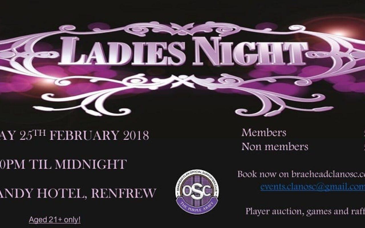 EVENT: OSC Ladies Night 2018