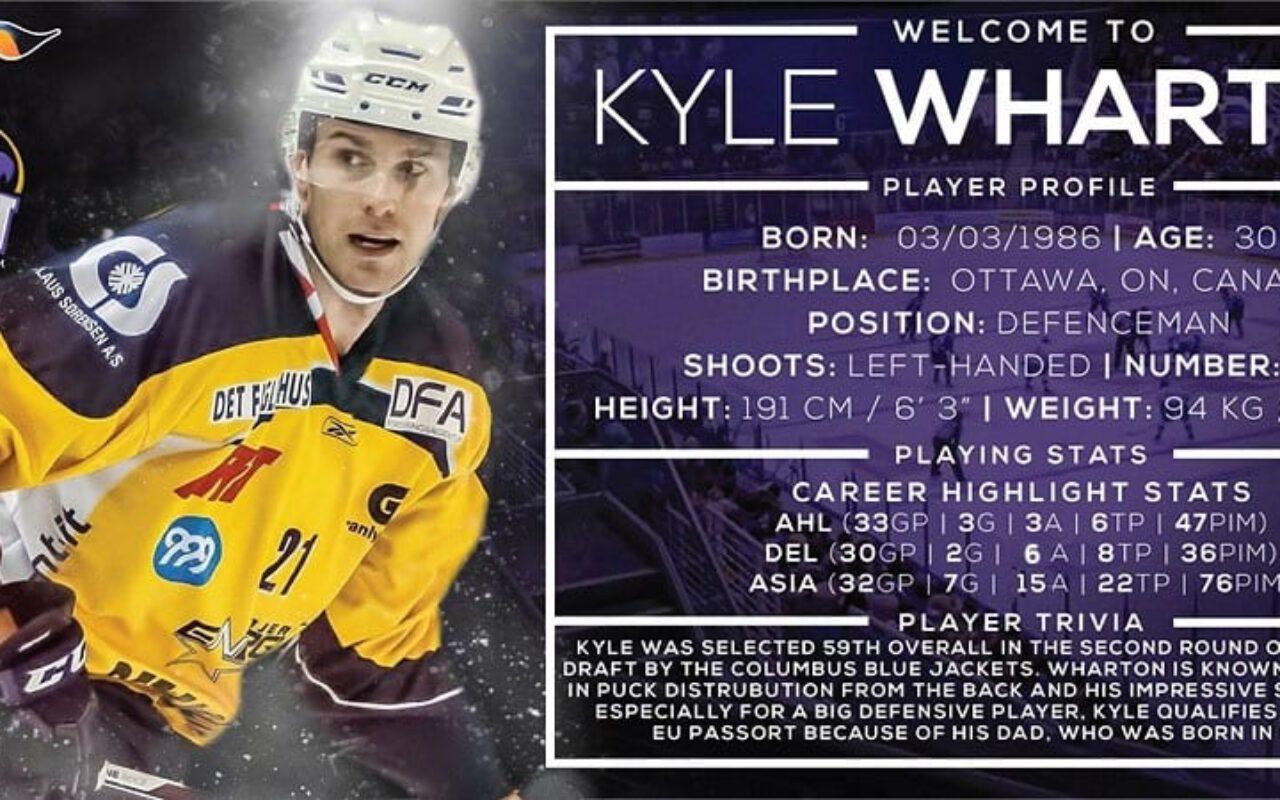 SIGNED: Wharton arrives at the Clan