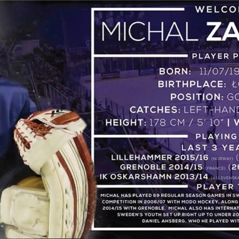SIGNED: Zajkowski arrives as Clan’s new netminder