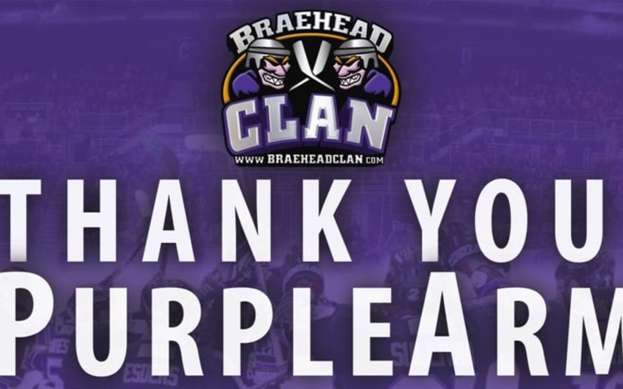 THANK YOU: To the superb Purple Army