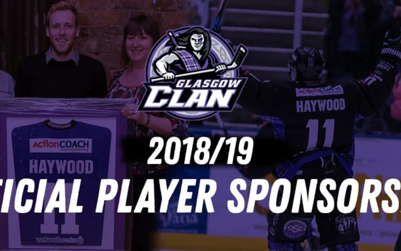 PLAYER SPONSORSHIP: Limited 2018/19 packages available!