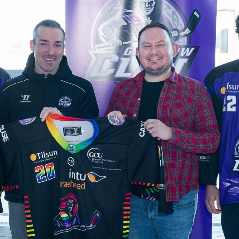 PRIDE: Clan & Purple Army donate £1520 to Pride Glasgow