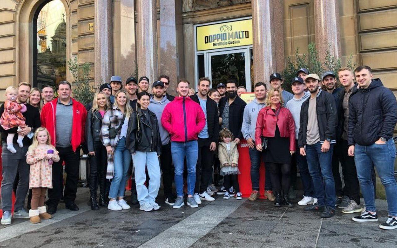 NEWS: Clan team enjoy team meal in Glasgow