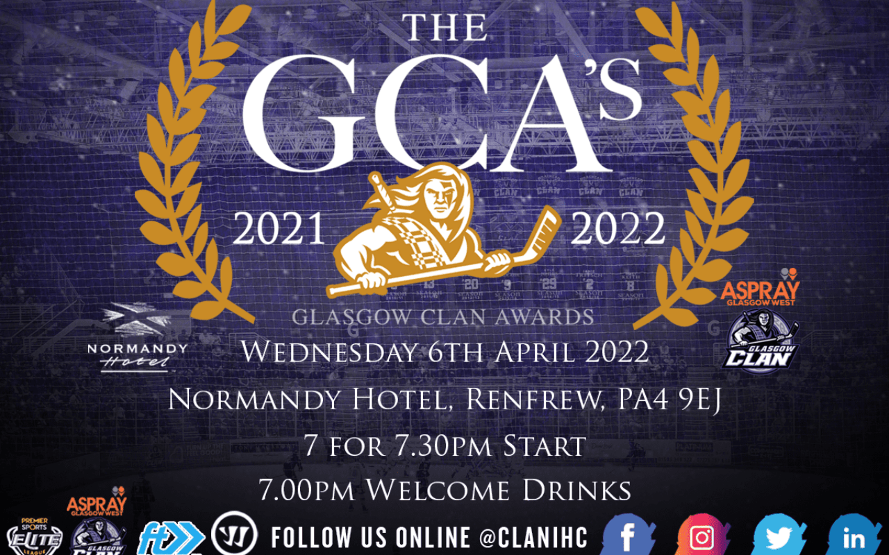 EVENT: Glasgow Clan Award’s tickets on sale NOW!