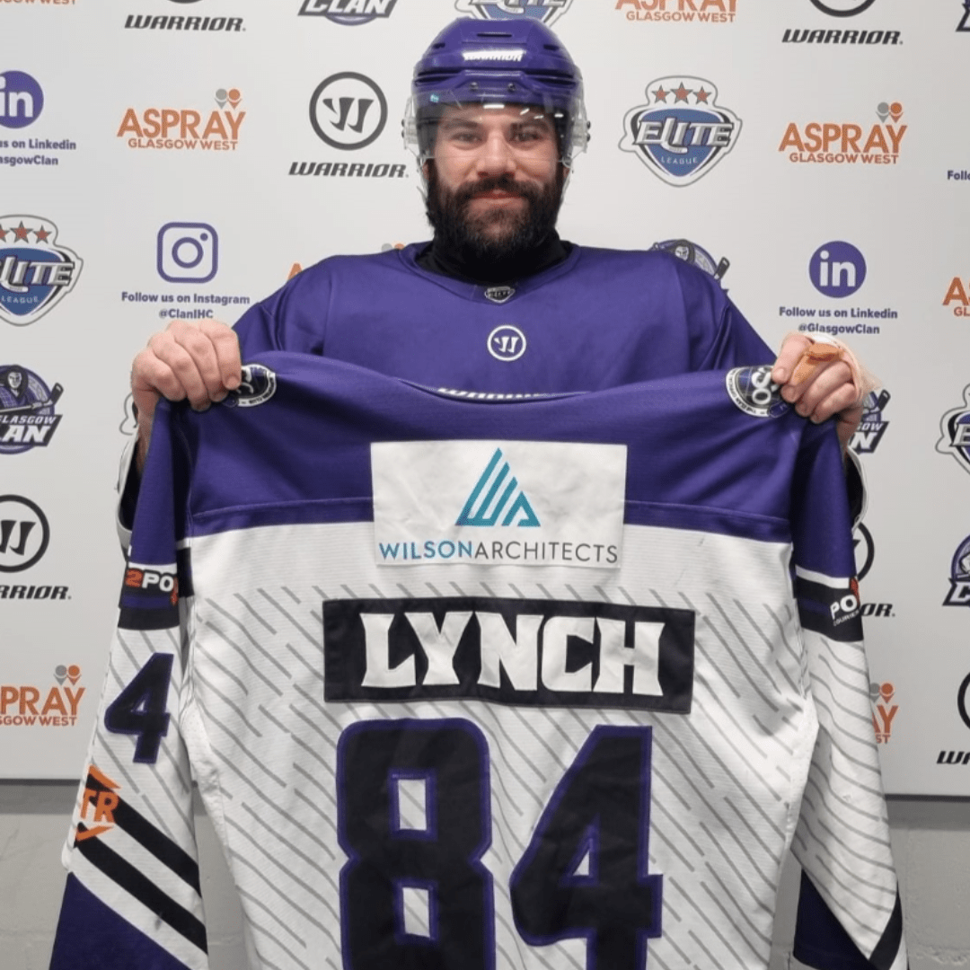 #84 Luke Lynch Away shirt off the back