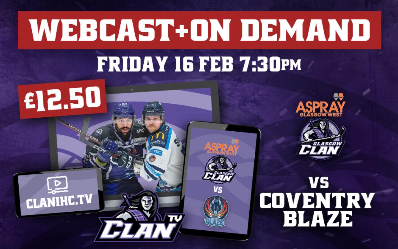 WEBCAST: It’s Clan vs Blaze LIVE…the best value stream in the league!