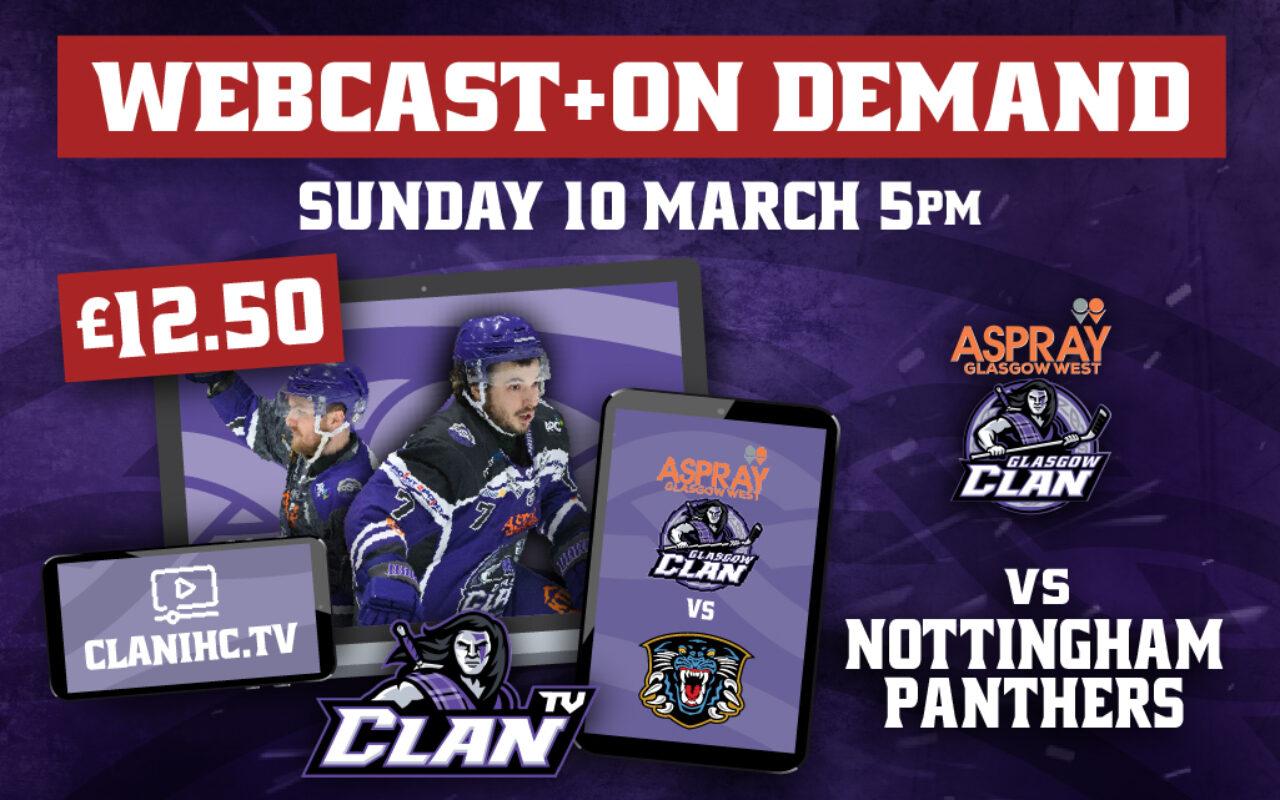 WEBCAST: It’s Clan vs Panthers LIVE…the best value stream in the league!