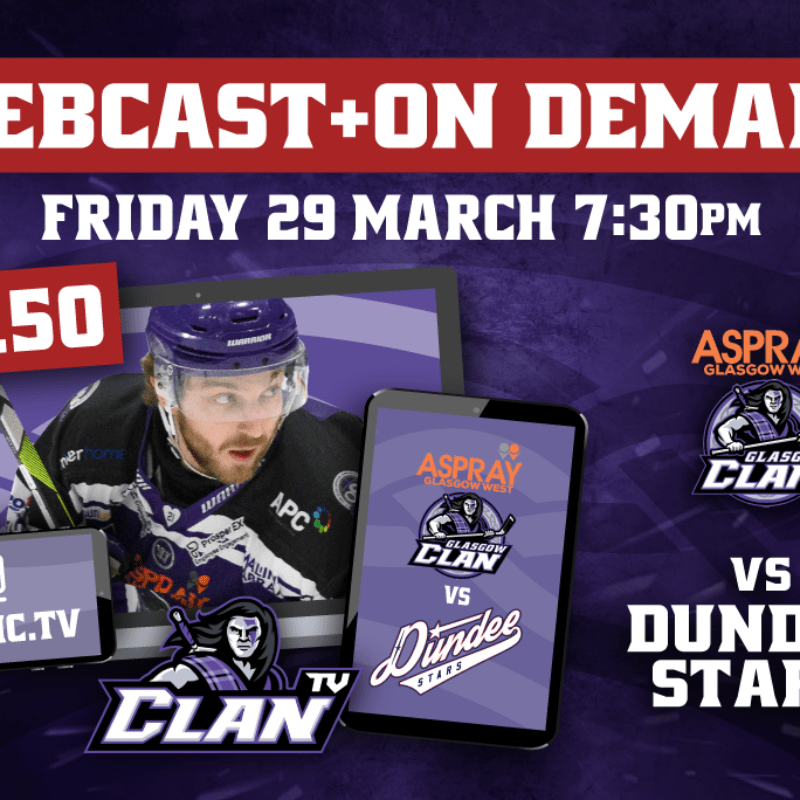 WEBCAST: It’s Clan vs Stars LIVE…the best value stream in the league!