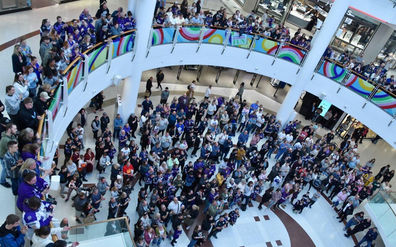 NEWS: Purple Army turn up in numbers for Jersey Launch