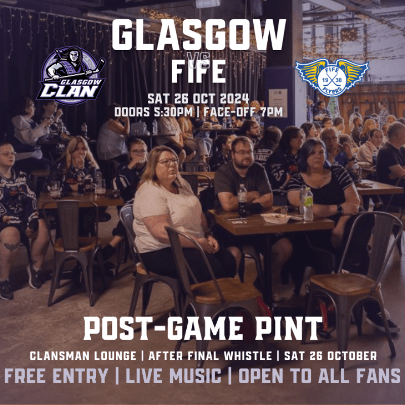 EVENT: Post Game Pint in the Clansman Lounge THIS SATURDAY