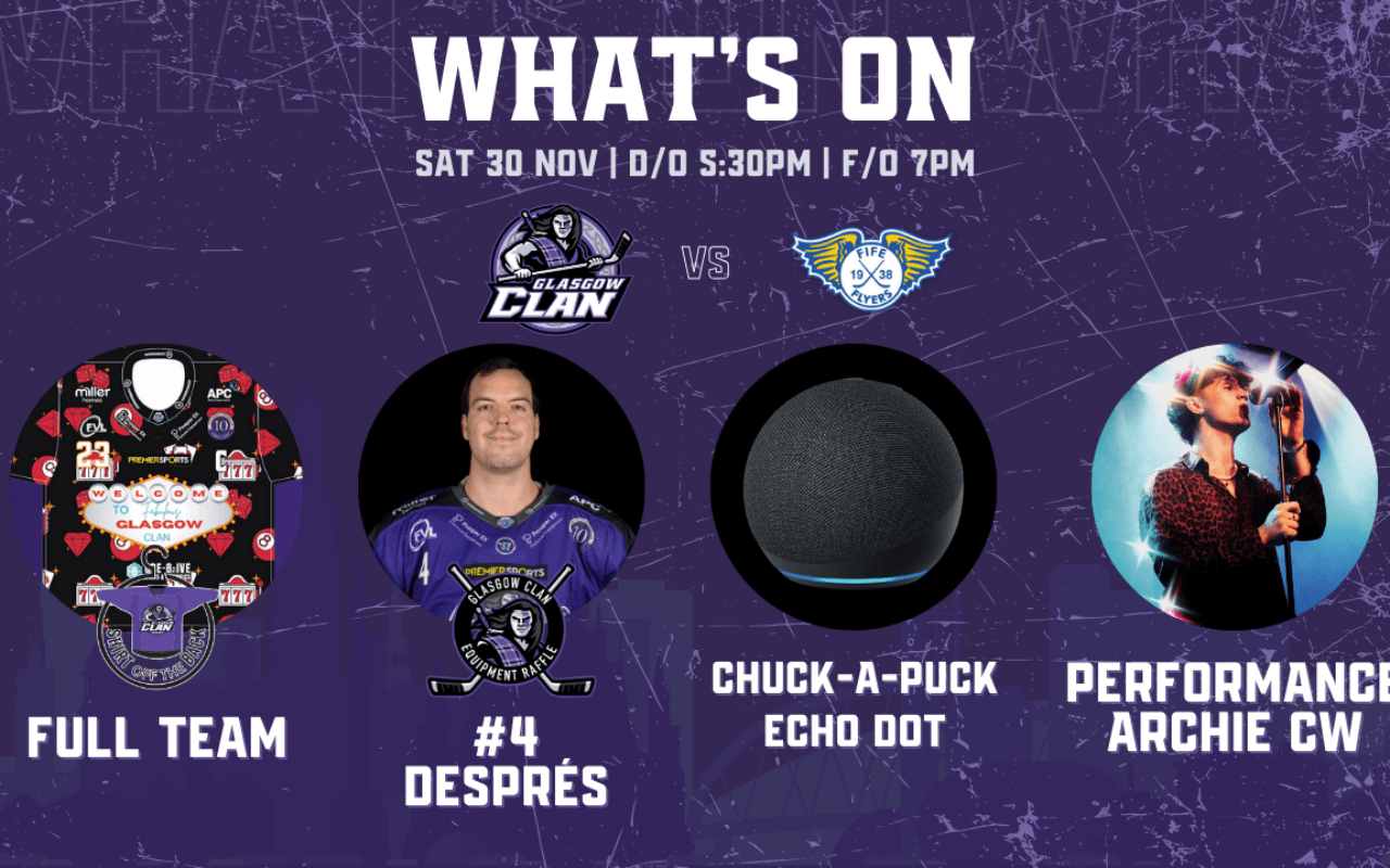 GAME DAY: What’s happening THIS SATURDAY at Braehead Arena