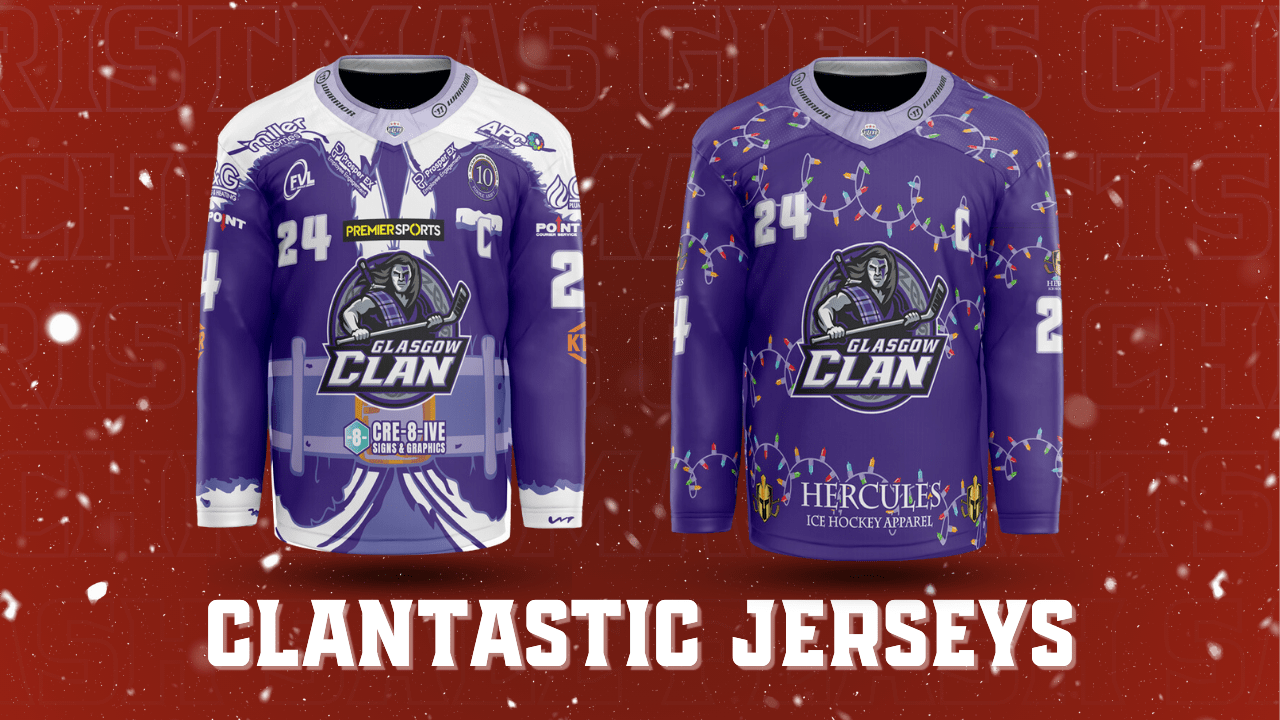 The Glasgow Clan 2024/25 Christmas Jersey Reveal