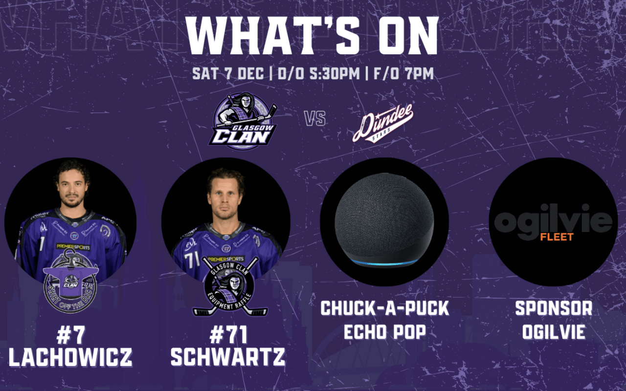 GAME DAY: What to look out for THIS SATURDAY at Braehead Arena
