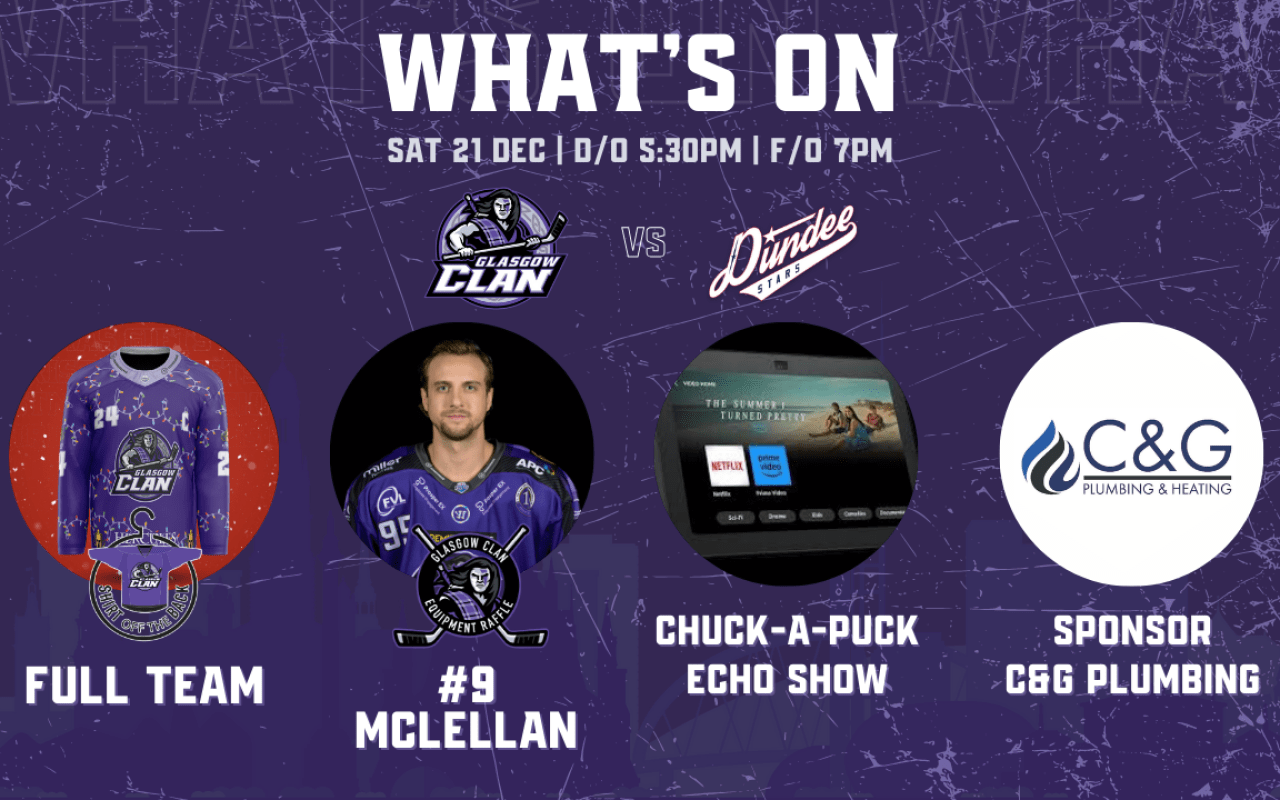 GAME DAY: What you can expect THIS SATURDAY at Braehead Arena