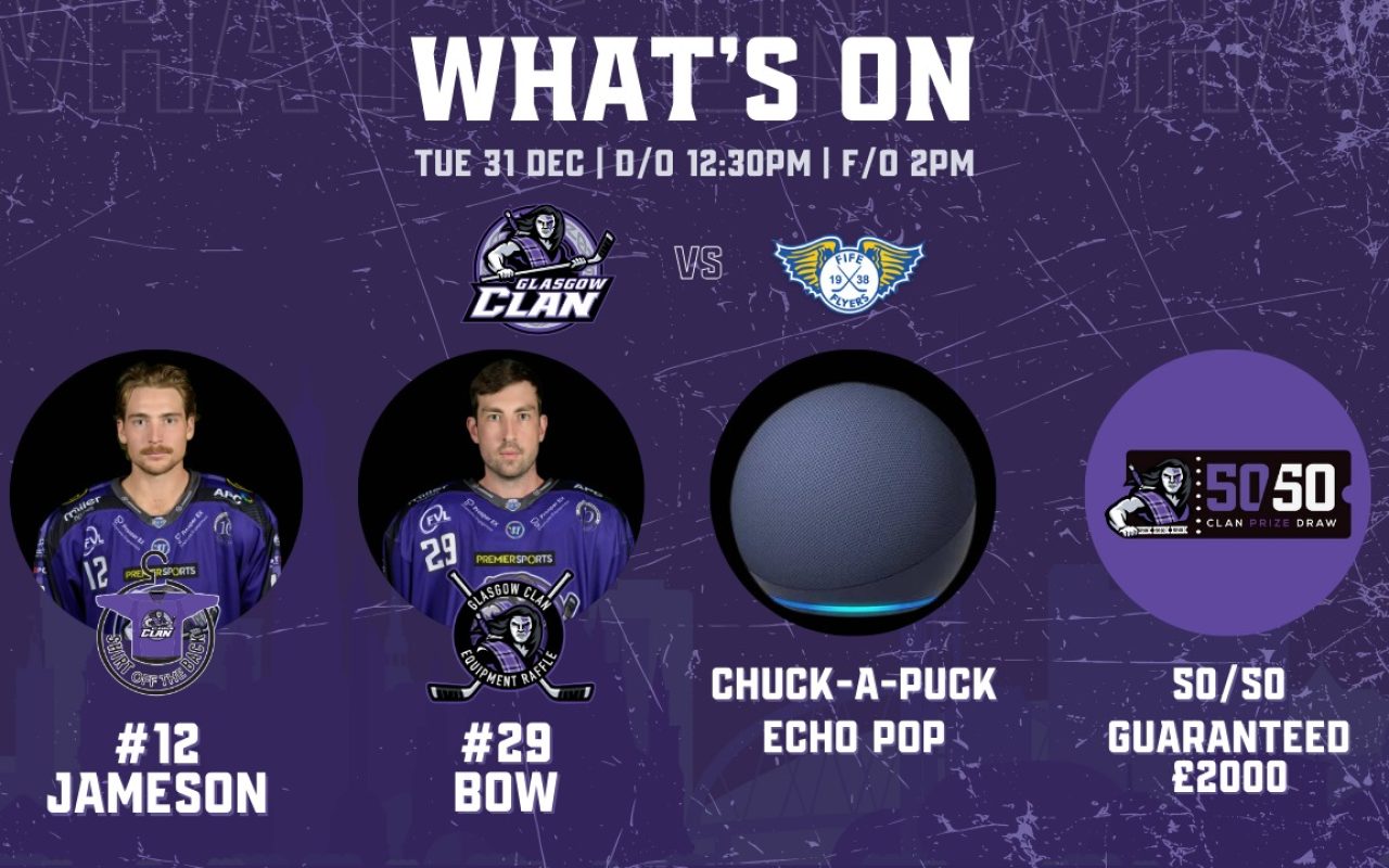 GAME DAY: What’s going on around at Braehead Arena THIS HOGMANAY