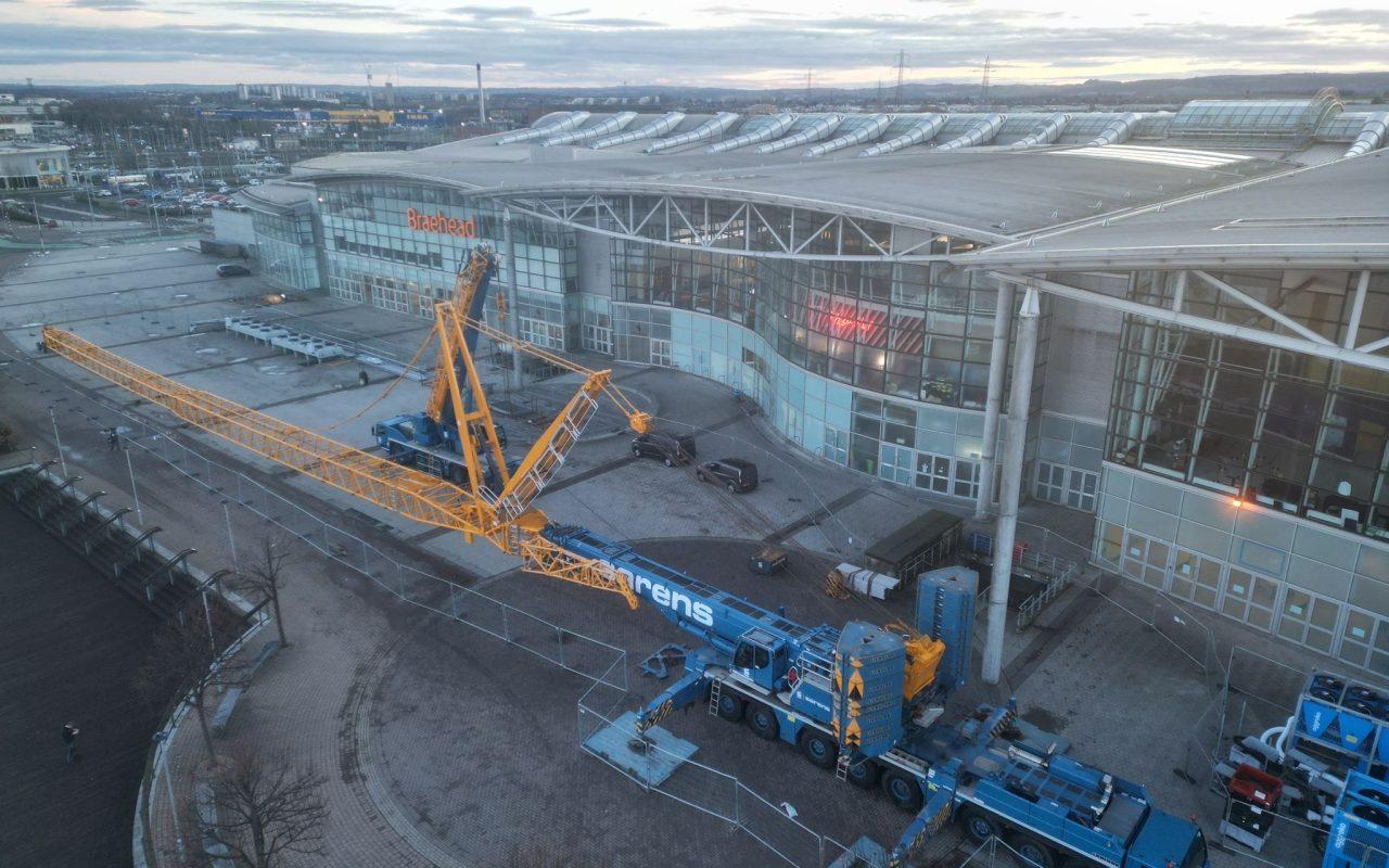 UPDATE: Crane Lift as new Ice Plant nears completion
