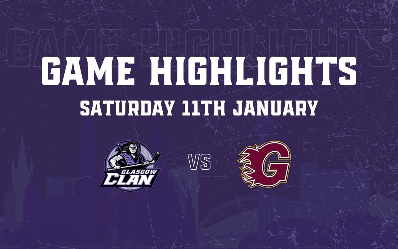 Highlights: 11/01/25 – Glasgow Clan 5 Guildford Flames 4