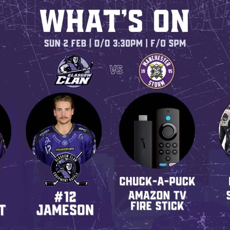 GAME DAY: What’s happening at Braehead Arena THIS SUNDAY