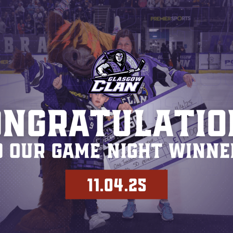 CONGRATULATIONS: The Purple Army Winners vs Sheffield Steelers (POQF)