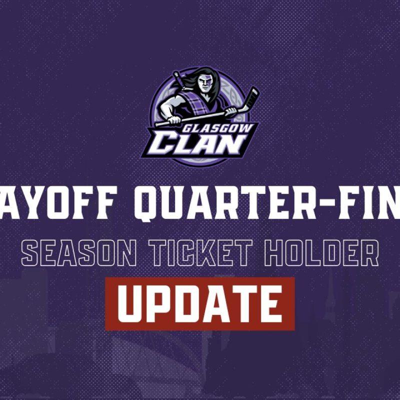 PLAYOFF TICKETS: Season Ticket Holder Update