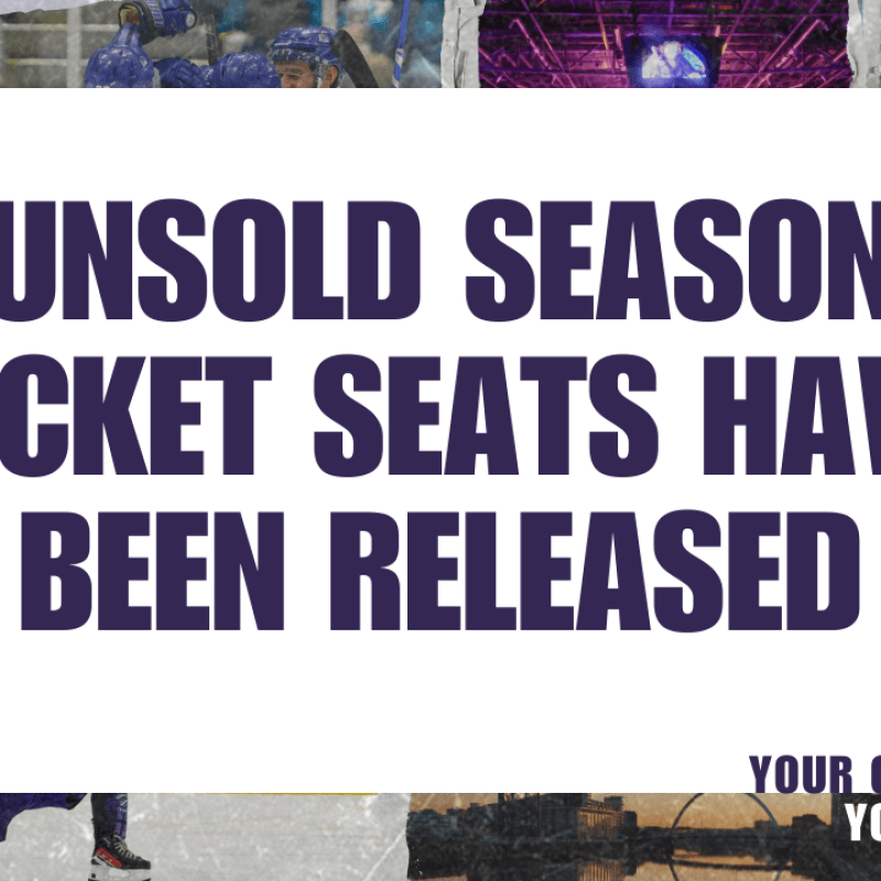 NEWS: Glasgow Clan 2025/26 Season Tickets – General Sale Now Open
