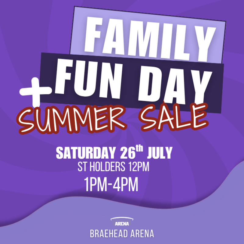 Glasgow Clan Announce Family Fun Day & Summer Sale