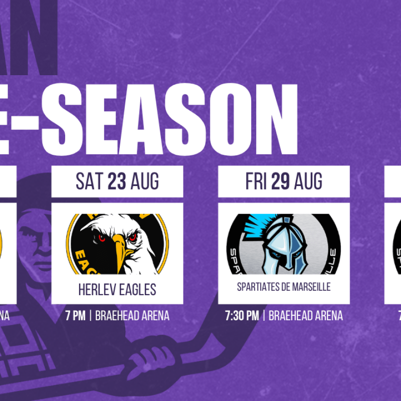 INDIVIDUAL TICKETS FOR PRE-SEASON GAMES ON SALE NOW