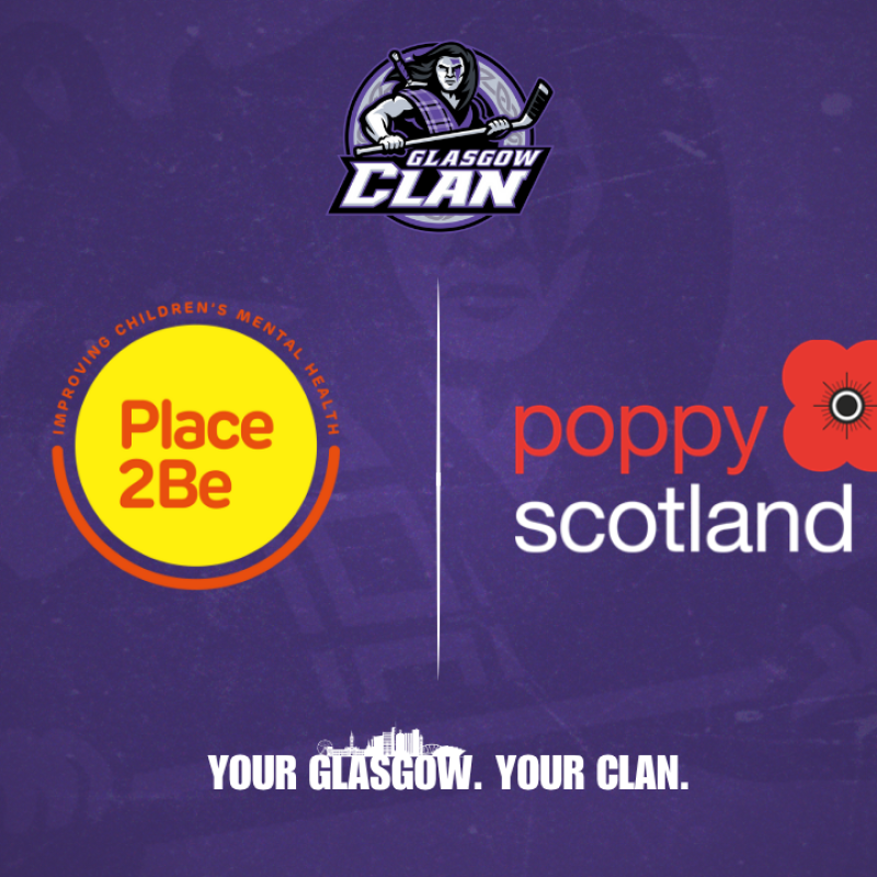 Glasgow Clan Support Poppyscotland and Place2Be for Remembrance Game