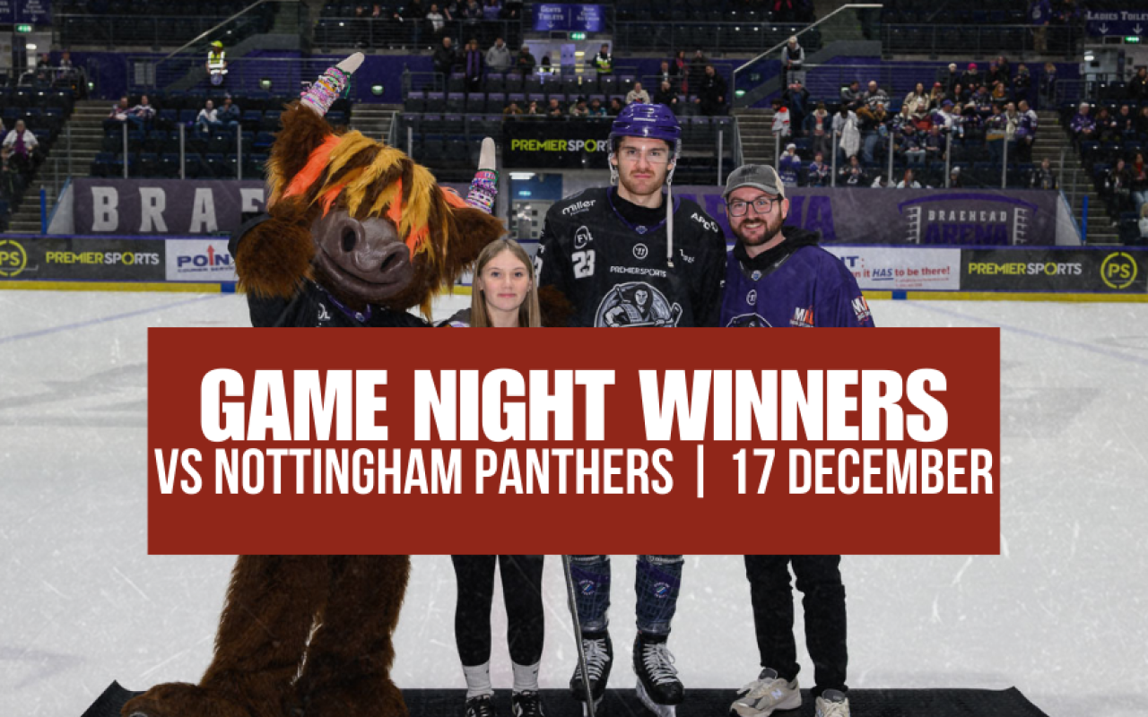 Game Night Winners | Clan vs Nottingham Panthers