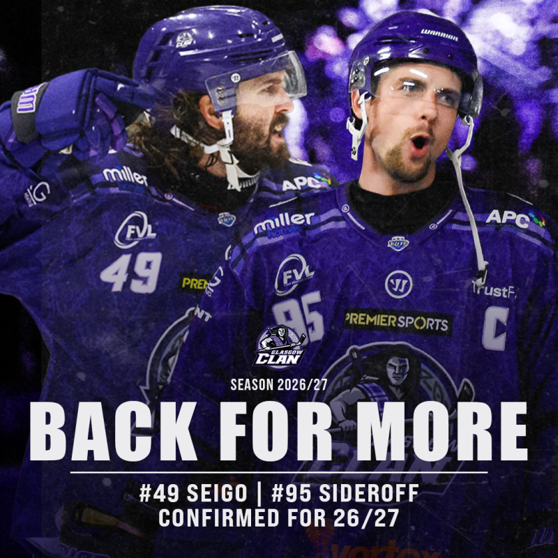 Sideroff and Seigo Set for Century Night as Clan Leaders Confirmed for 2026/27