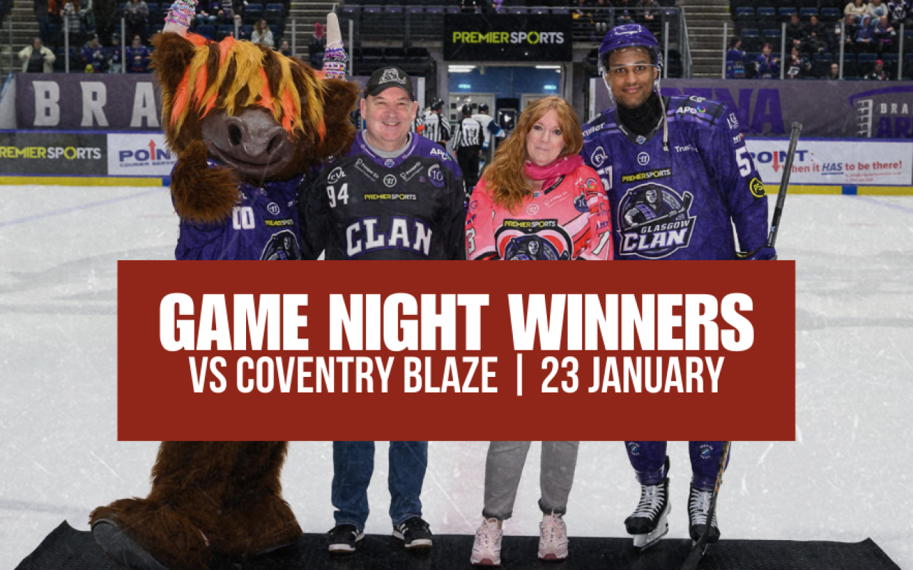 Game Night Winners | Clan vs Coventry Blaze