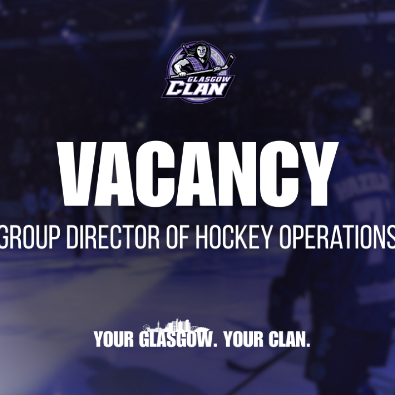VACANCY: Group Director of Hockey Operations