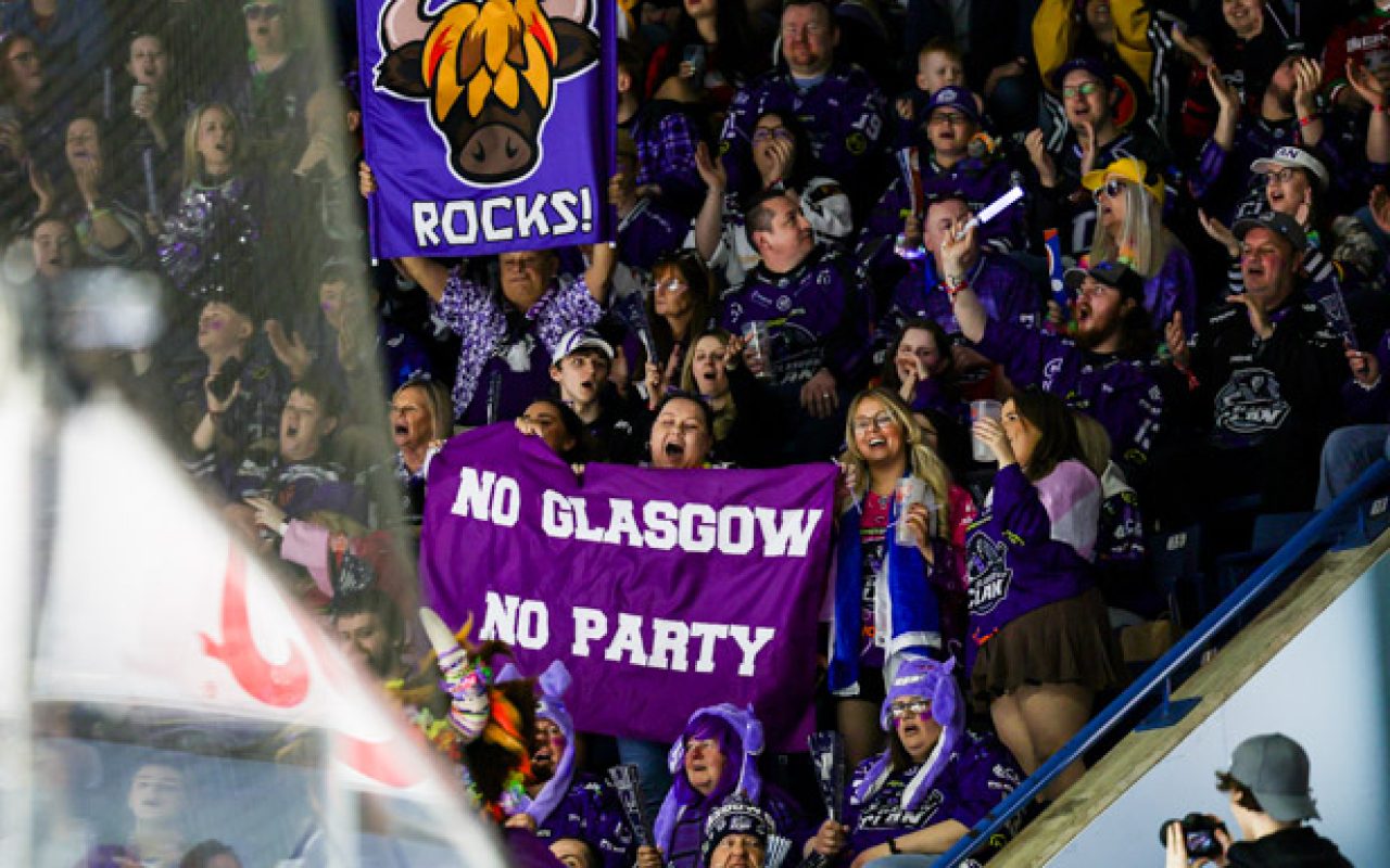 GLASGOW CLAN VS CARDIFF DEVILS (PLAYOFF SF)