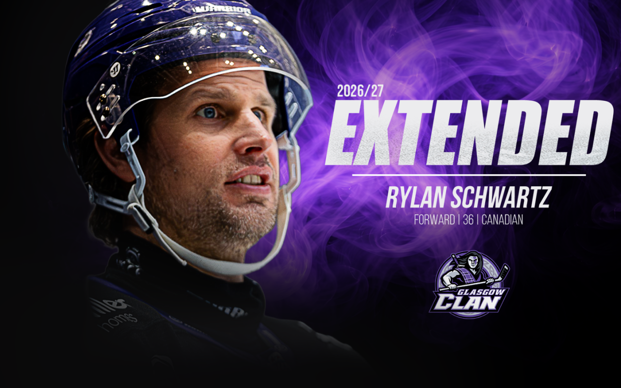 Glasgow Clan Confirm Rylan Schwartz Returns for Third Consecutive Season