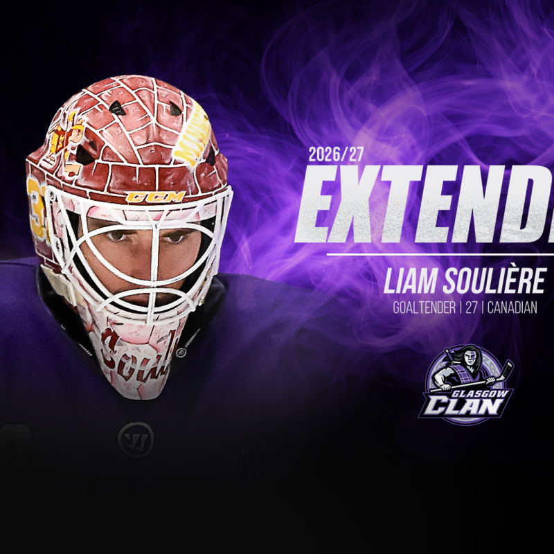Soulière Returns Between the Pipes for 2026/27