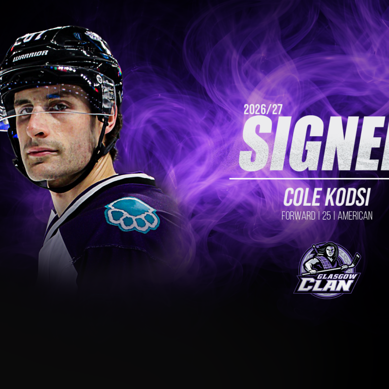Clan Confirm Cole Kodsi for 2026/27 Season