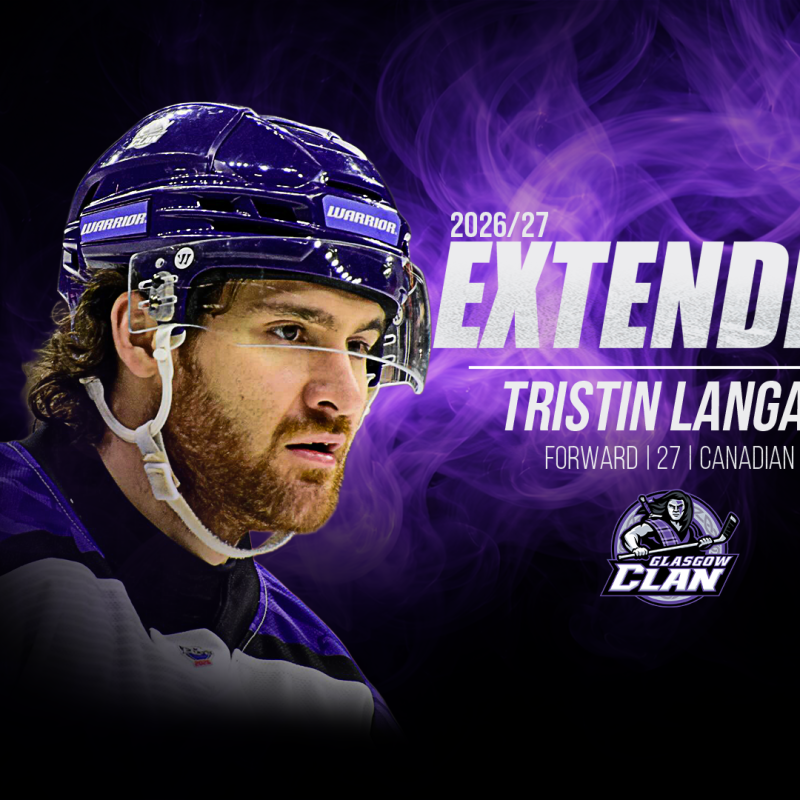Tristin Langan Extends Stay with Glasgow Clan
