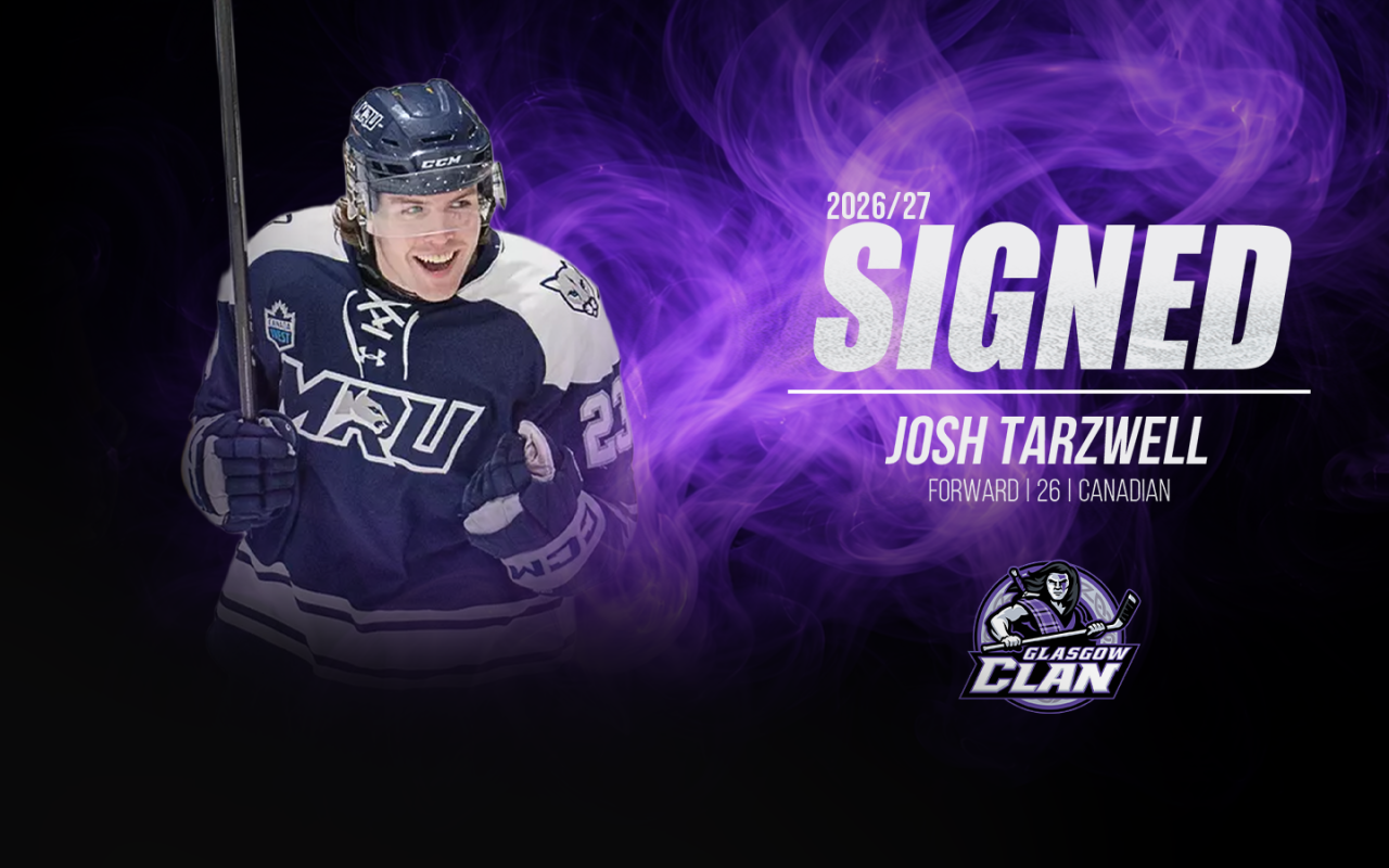 Clan Add Rookie Centreman Josh Tarzwell For First Professional Season