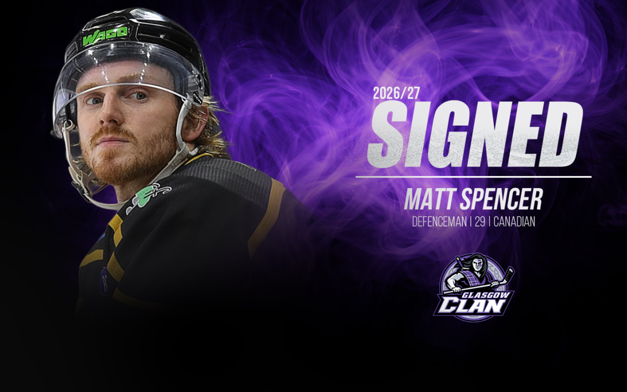 Glasgow Clan Strengthens Blue Line with Matt Spencer Signing